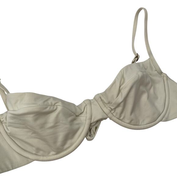 Monday swimwear white underwire bikini top - Picture 3 of 5